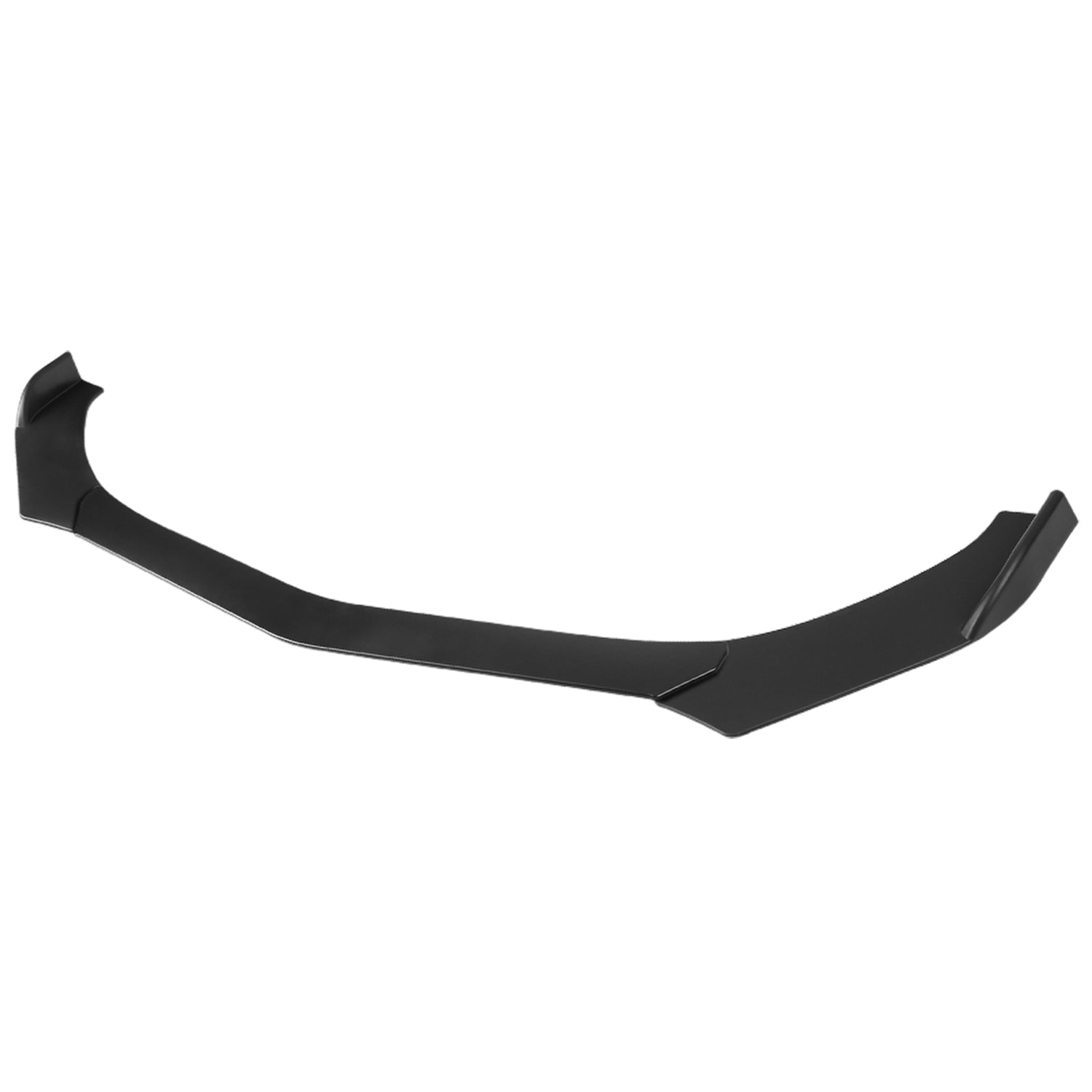 Universal Matte Black PP Front Bumper Lip Spoiler Splitter – 3PC Kit – Carpartsinnovate