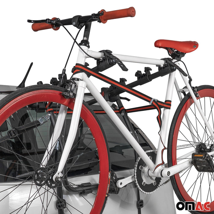 Bike Racks 3 Bike Carrier Hitch Mount for Toyota Yaris 2013-2020 Black