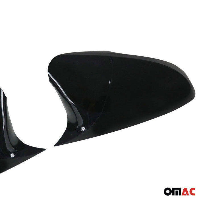 Mirror Cover Caps for Hyundai Elantra Accent Veloster 2011-17 Glossy with Signal