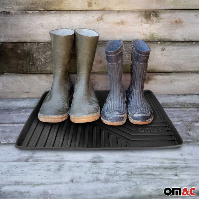 Multipurpose Shoe Boot Mat Tray Indoor and Outdoor Pet Bowl Gardening 17"x13"