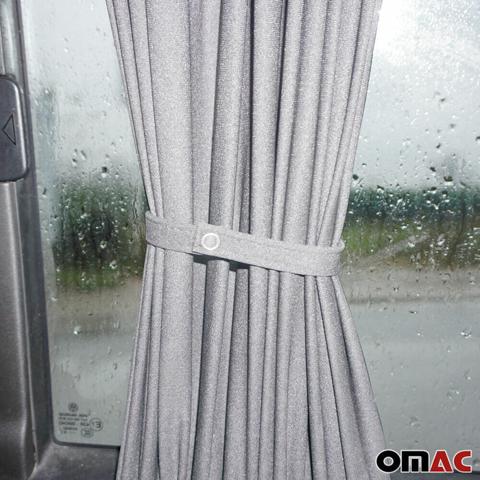 Side Window Curtain Sunshade for VW Eurovan 1992-2003 SWB Gray 10x