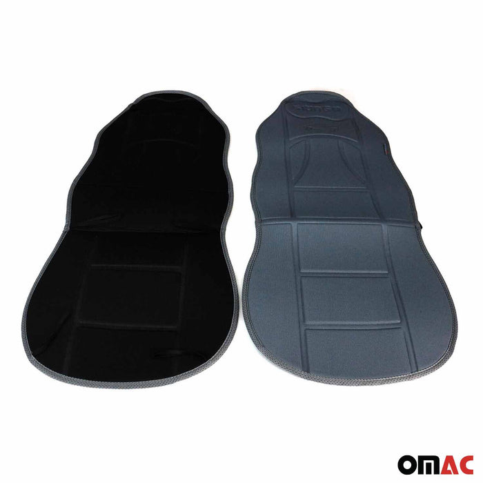 Car Seat Protector Cushion Cover Mat Pad Gray for Jeep Gray 2 Pcs