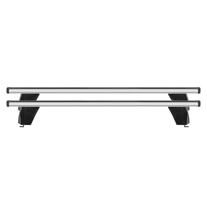 Fix Point Roof Racks Cross Bars for BMW 1 Series F20 2012-2015 Alu Silver 2x