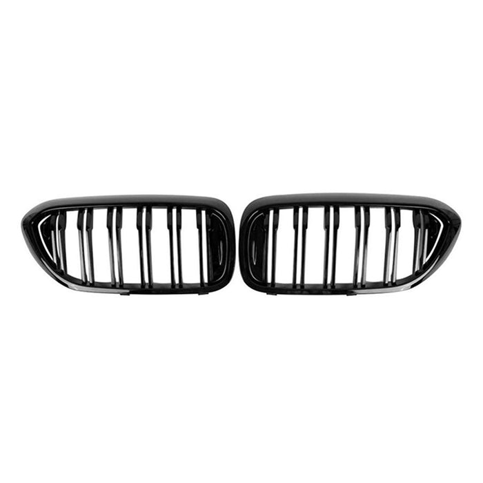 For BMW 5 Series G30 G31 2017-20 PRE-FL Front Kidney Grille M-Tech Gloss Black