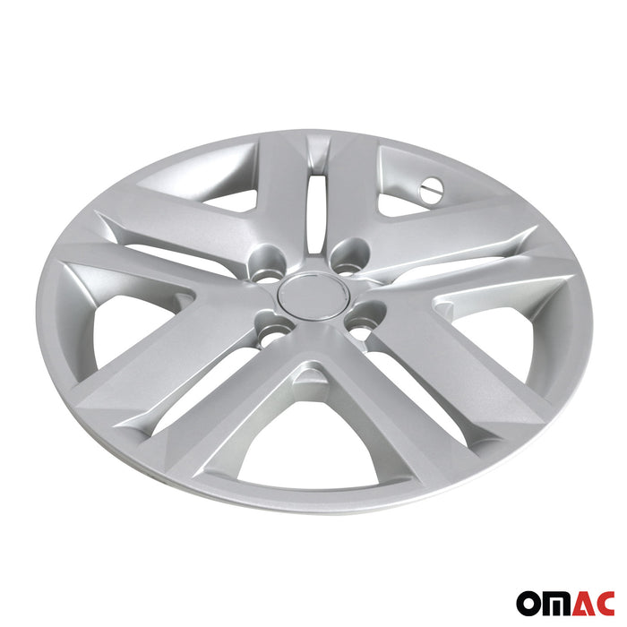 4x 16" Wheel Covers Hubcaps for Honda Civic Silver Gray