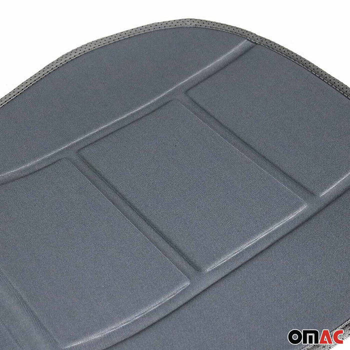 Car Seat Protector Cushion Cover Mat Pad Gray for Mercedes Fabric Gray 2Pcs