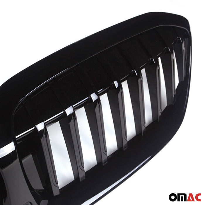 Front Kidney Grille Grill for BMW 3 Series G20 M5 2020-2021 Without 360 hole