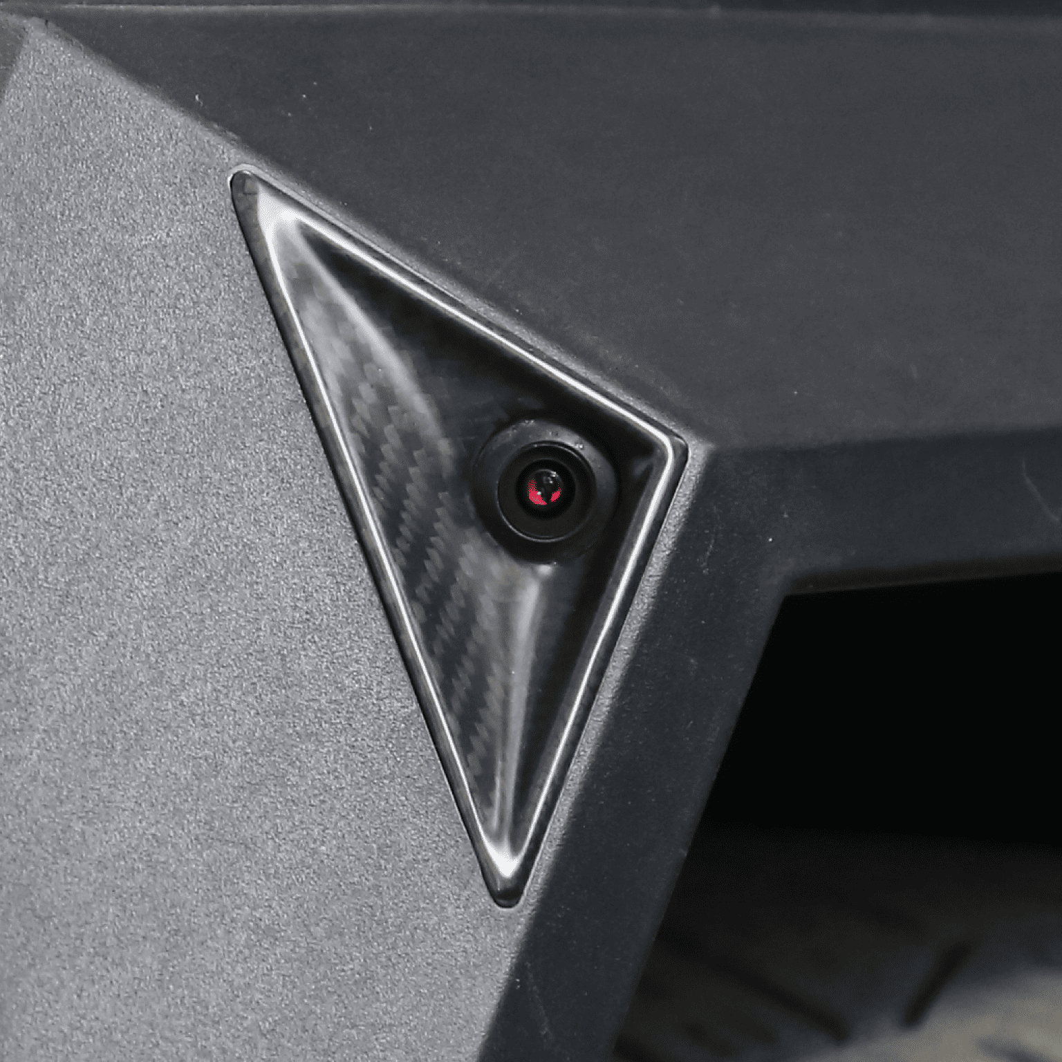 [Real Carbon Fiber] Fender Camera Decorative Cover For Cybertruck