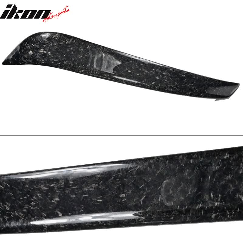 2015-2021 Benz C Class W205 OE Style Roof Spoiler Forged Carbon Fiber