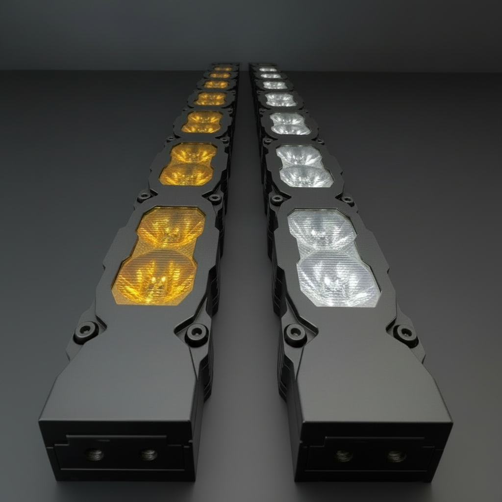 2020+ Chevrolet Silverado 2500/3500HD Dual 40s Light Bars - PRO