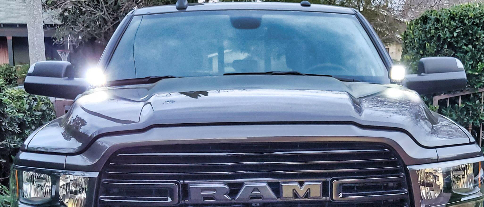 2019-2024 RAM 2500/3500 Hood Mount/Ditch Lights