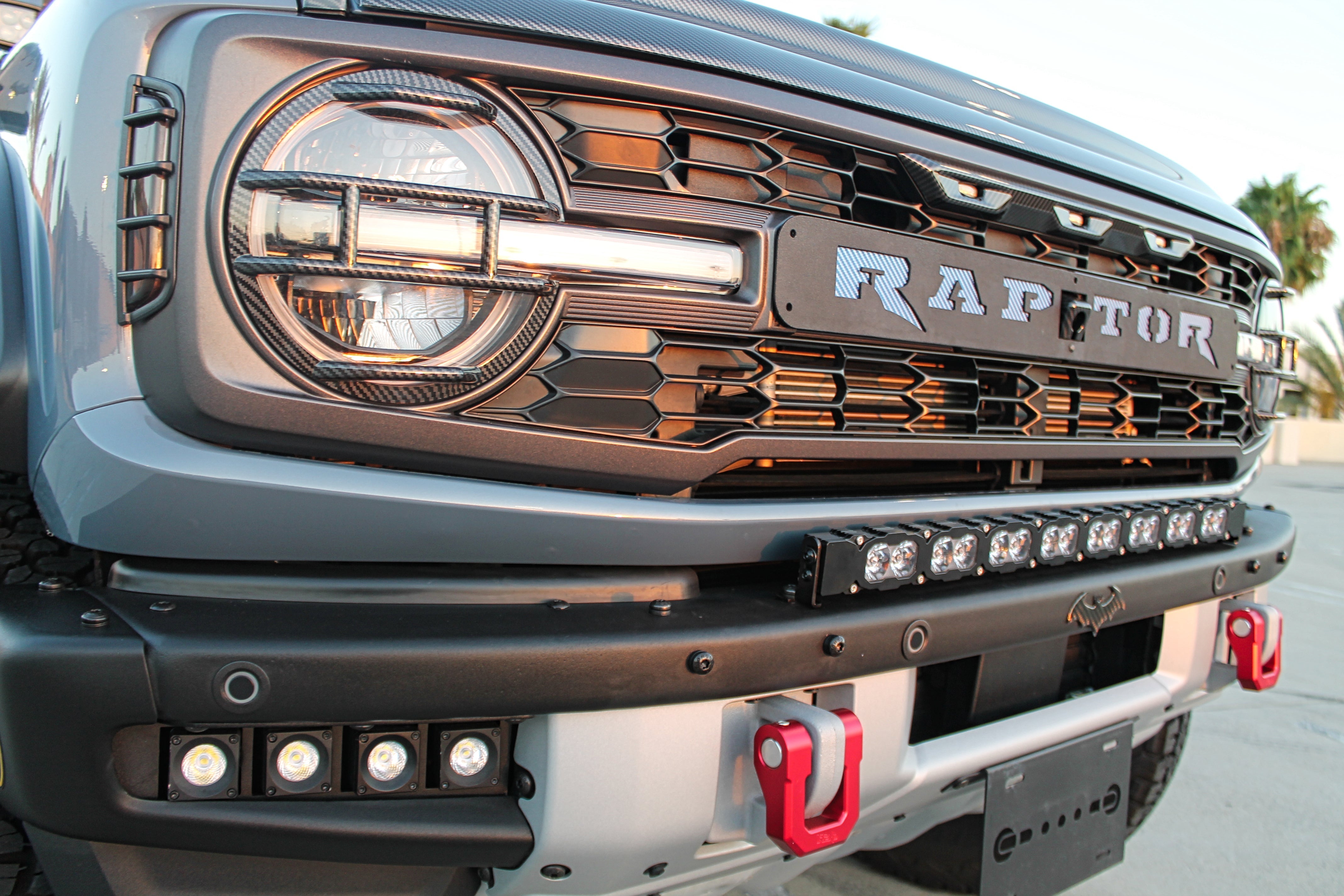 2021+ Ford Bronco Modular Bumper 30in Light Bar - PRO