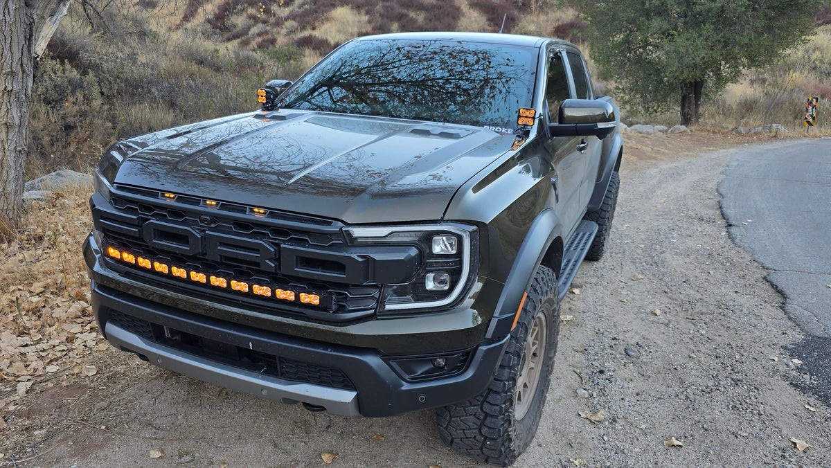 Ditch Lights Raptor Ranger 2024+ Ford Ranger Raptor Ditch Lights PRO – OMAC USA
