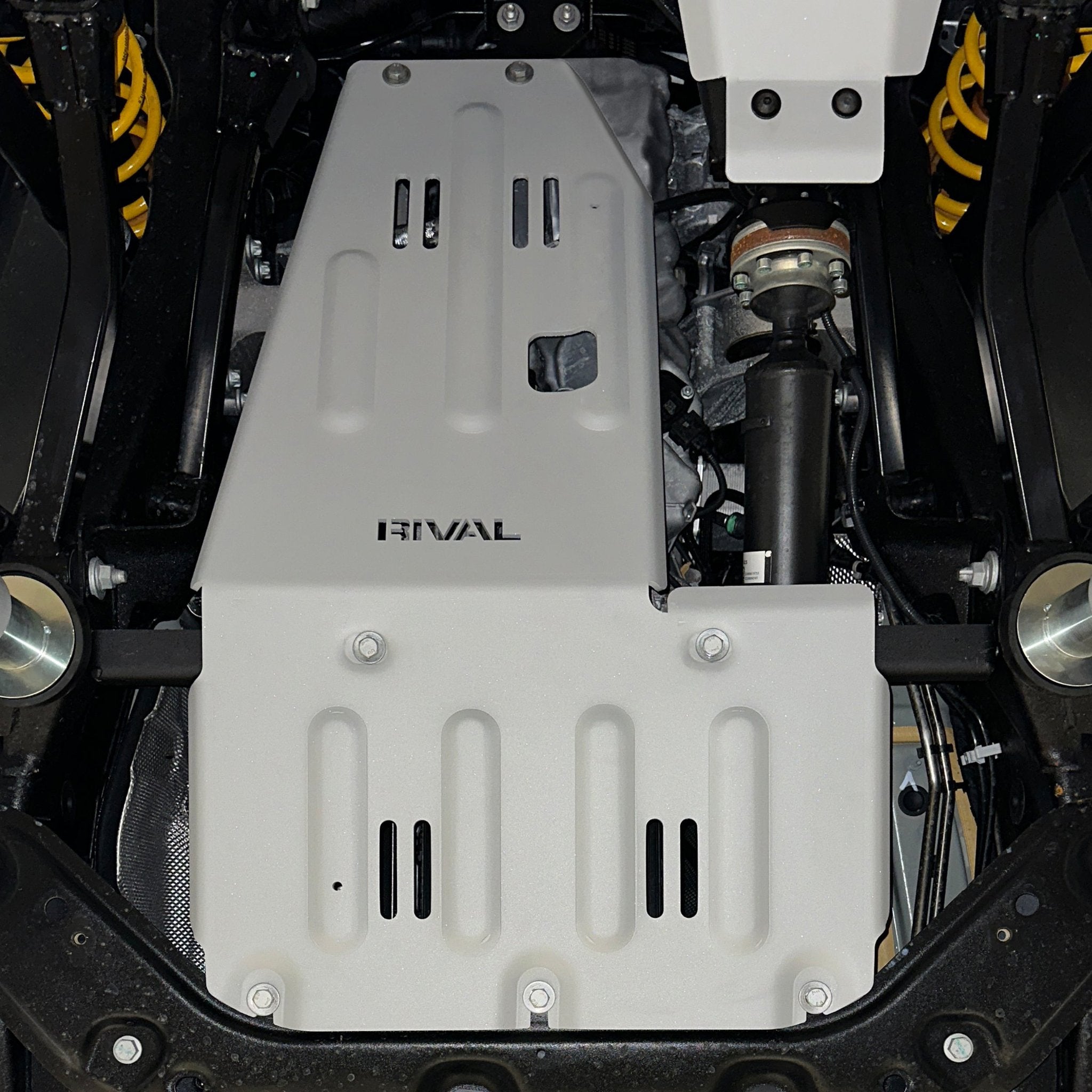 RIVAL Gen2 Aluminum Engine Transmission Catalytic Converter Skid Plate Ineos Grenadier | Ineos Quartermaster