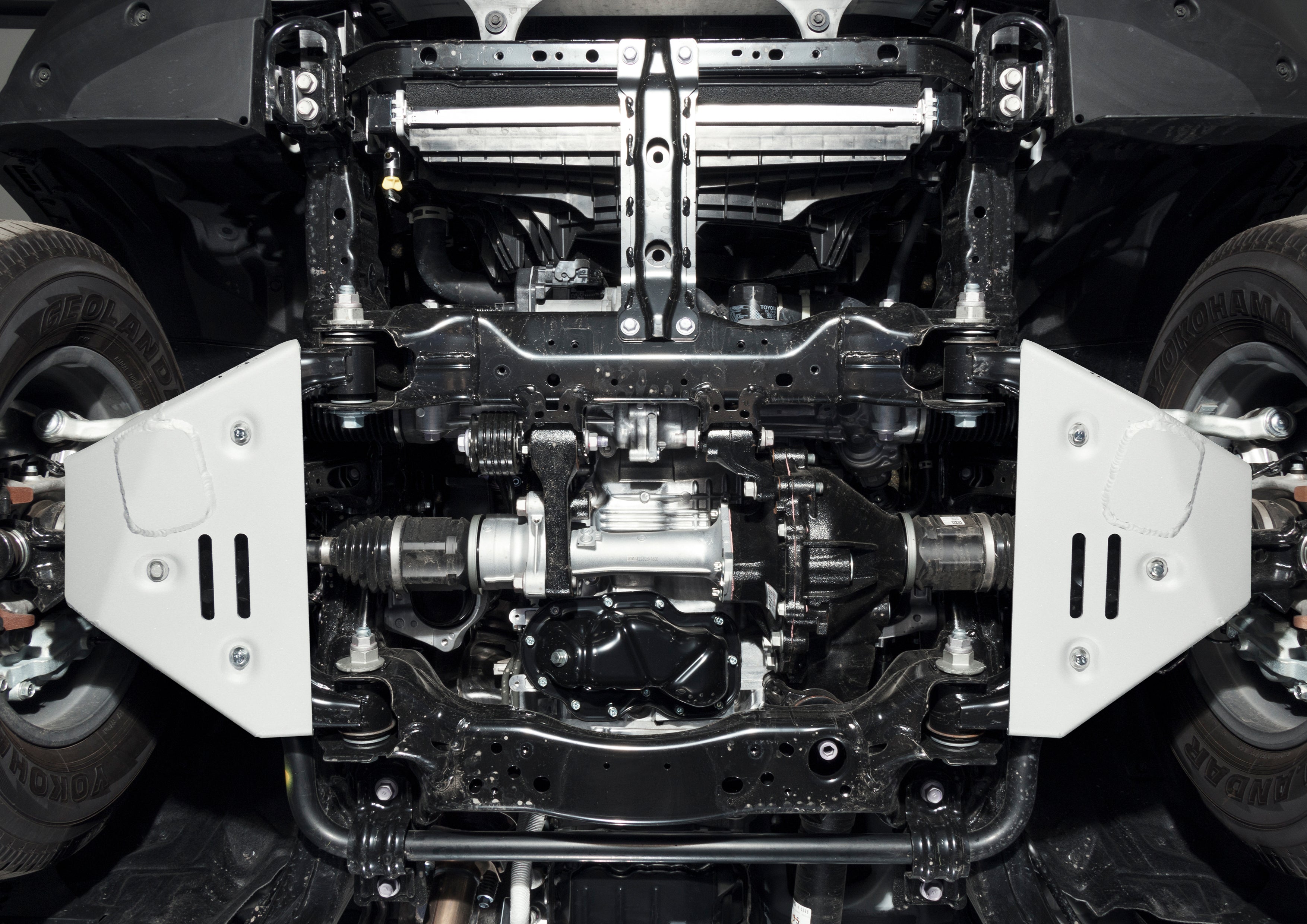 RIVAL Aluminum Lower Control Skid Plate 2024-2025 Toyota Land Cruiser 2024-2025 Lexus GX550 2025 Toyota 4Runner 6Gen