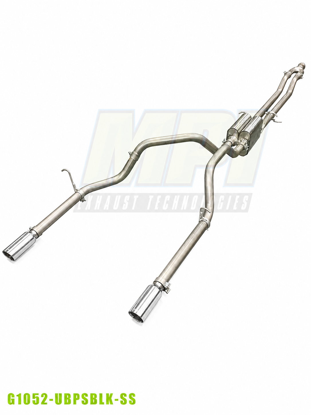 GMC/Chevy, 2014-2018, 6.2L, Stainless - MPI Exhaust Cat-Back Dual Stainless Kits