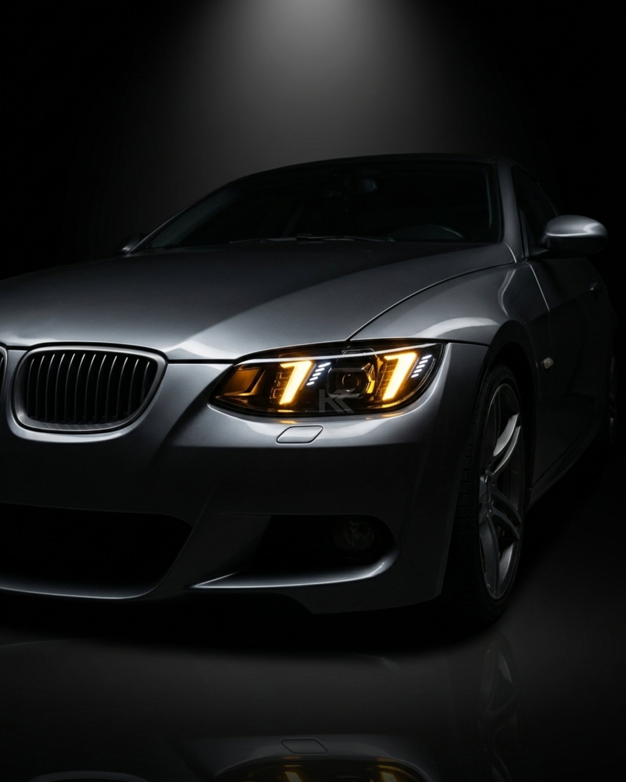 BMW 3 Series M3 E92 / E93 Snake Eye LCI LED Headlight Assembly with Dual-Color DRL 2010 - 2013 (335i / 328i)