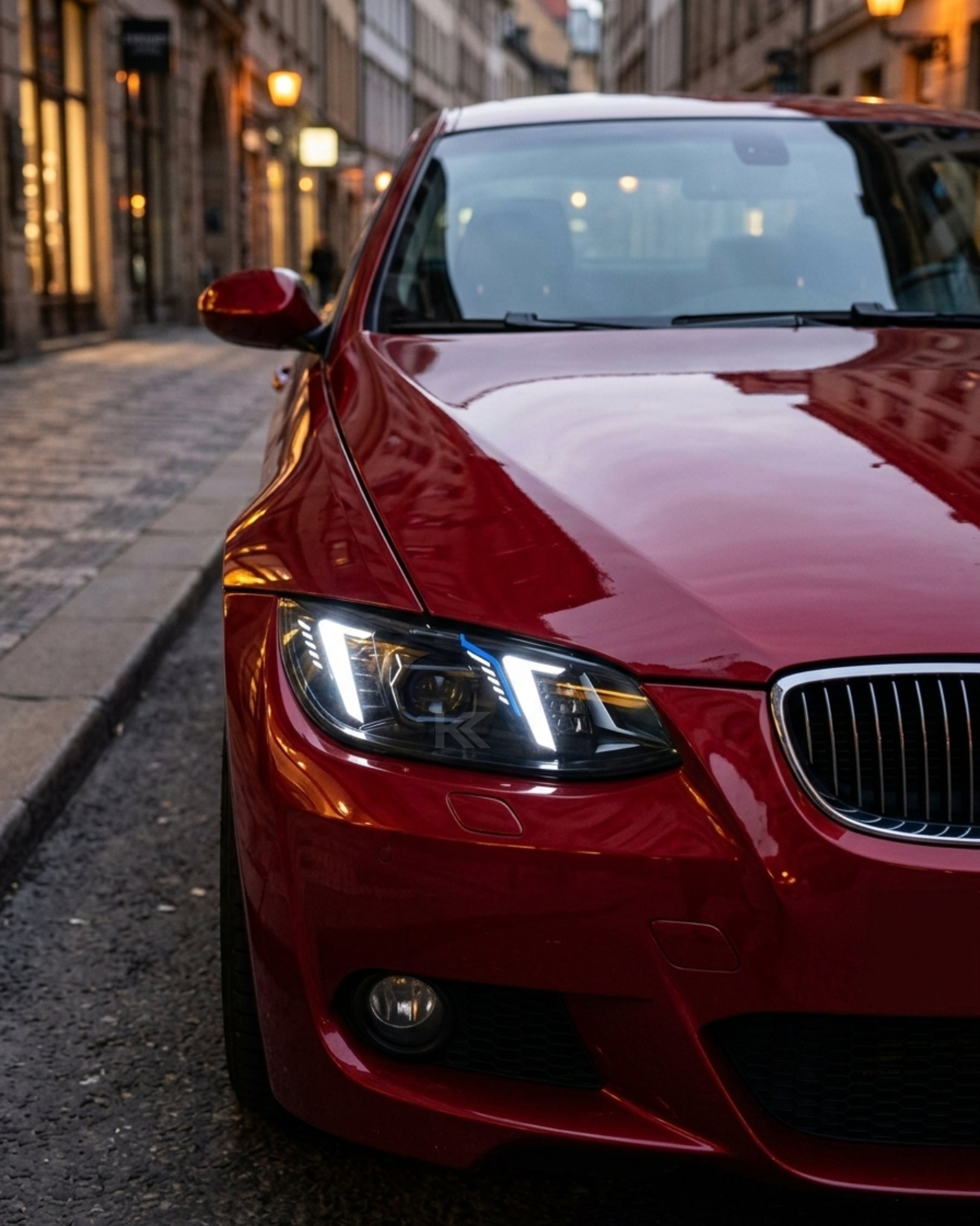 BMW 3 Series M3 E92 / E93 Snake Eye LCI LED Headlight Assembly with Dual-Color DRL 2010 - 2013 (335i / 328i)