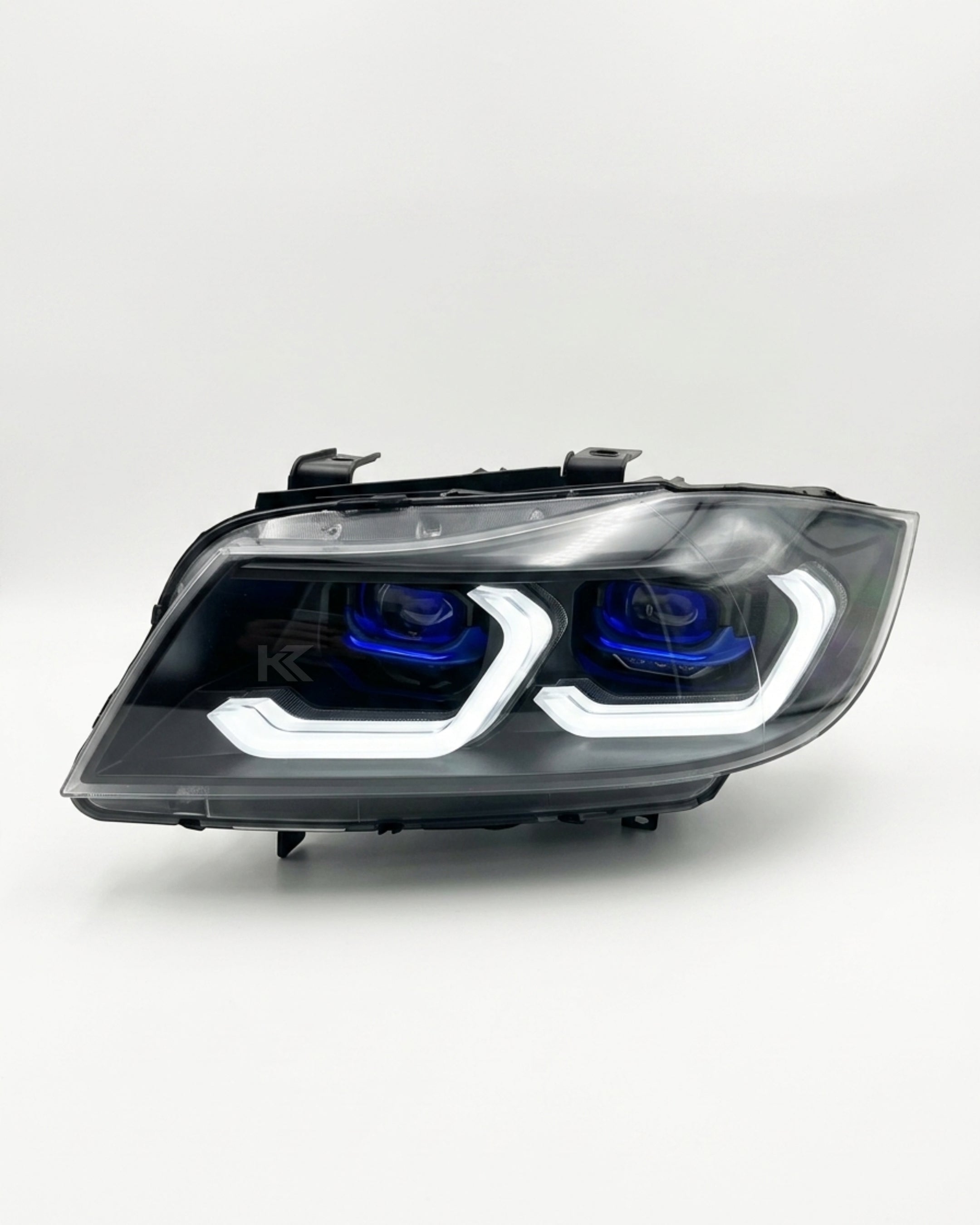BMW 3 Series E90 LED Headlight Assembly with Dual-Color DRL 2005 - 2012