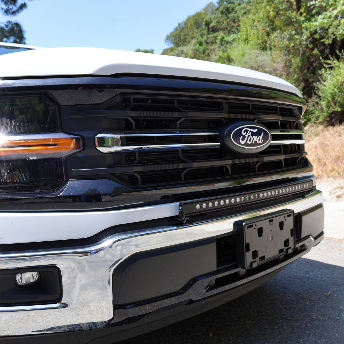 2024+ Ford F150 Tremor 30in Light Bar Standard Bumper - SLIM