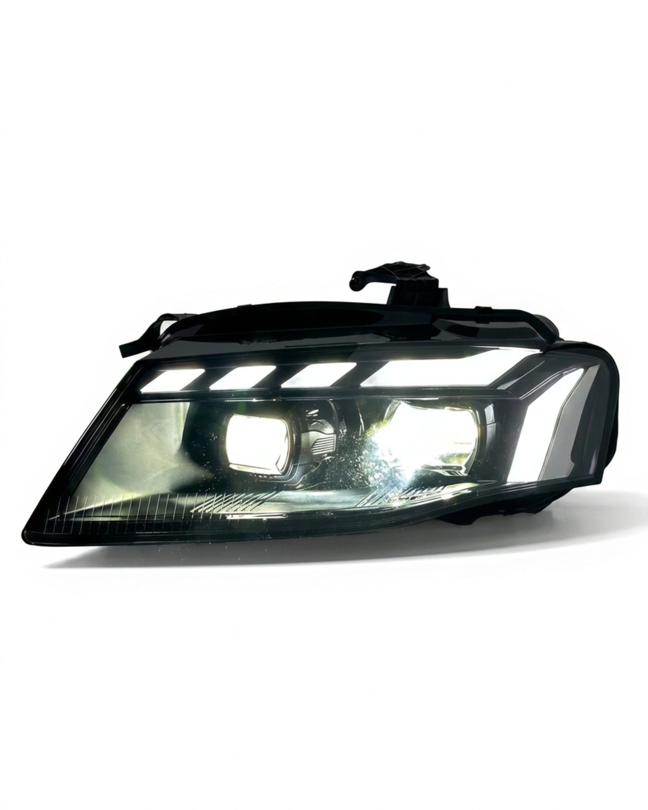 Audi A4 RS Style LED Headlight Assembly with Daytime Running Lights 2008 - 2012