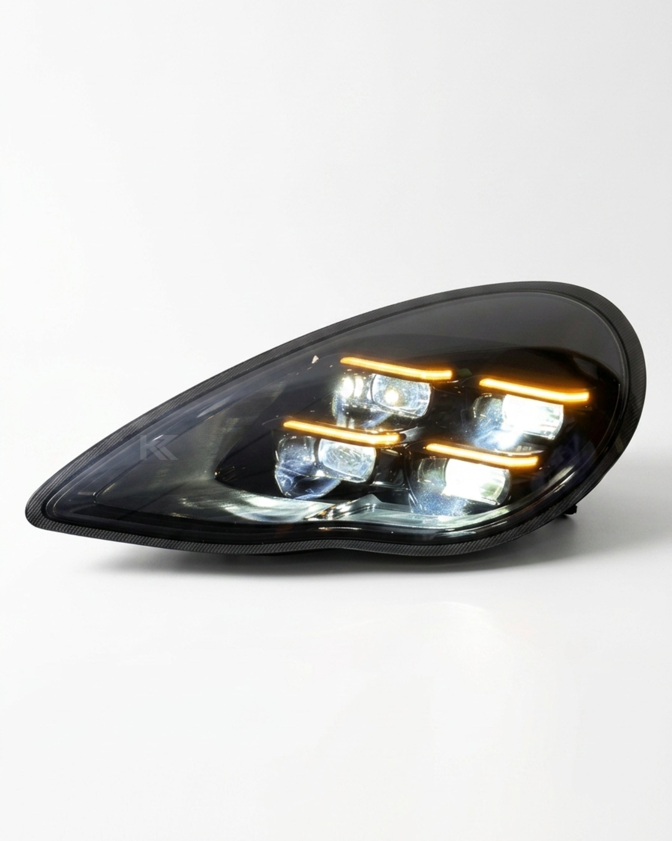 Porsche Panamera 970.1 LED Headlight Assembly with Dual-Color DRL 2010 - 2013