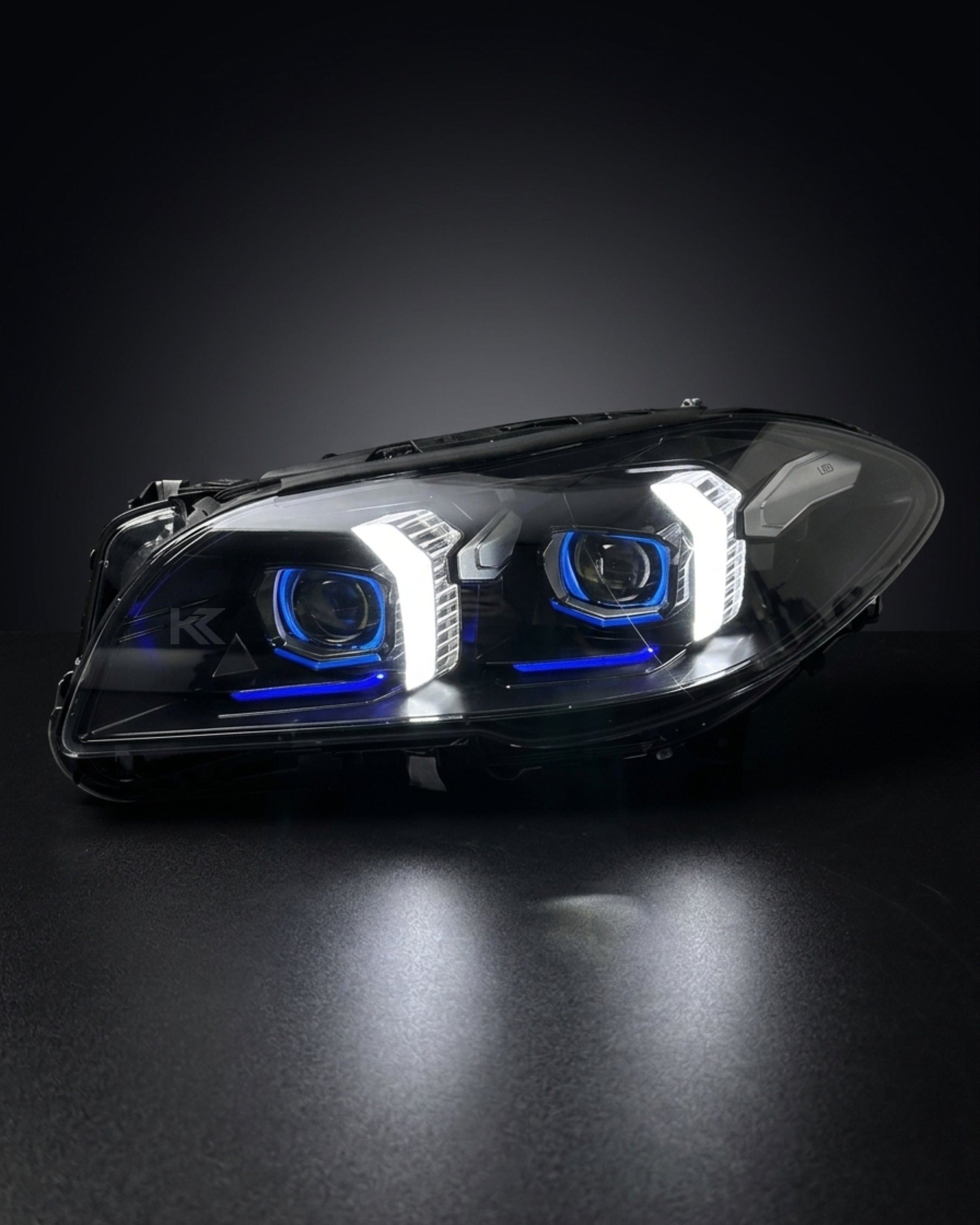BMW 5 Series F10 / F18 LED Headlight Assembly with High / Low Beam 2011 - 2017