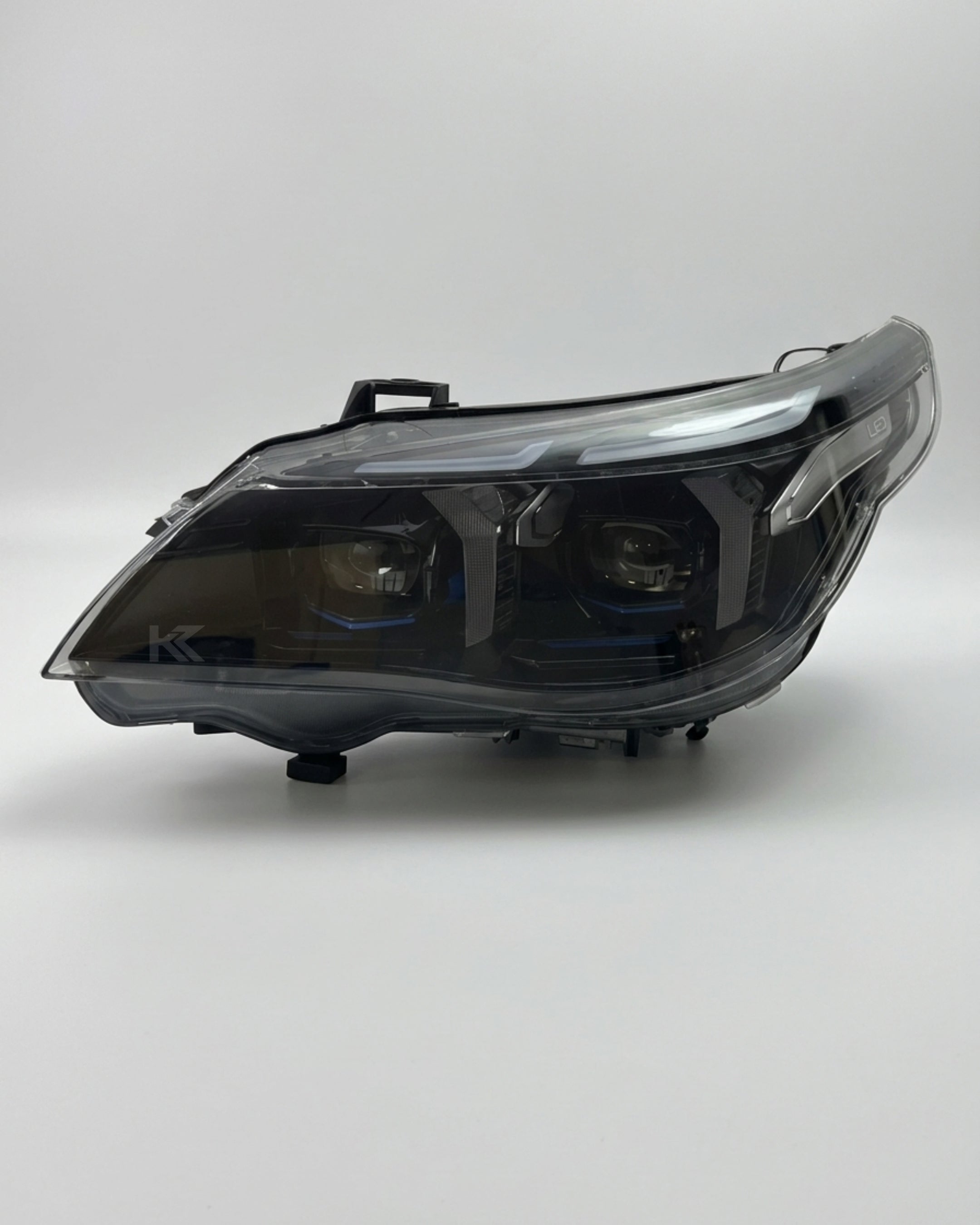 BMW 5 Series E60 Snake Eye LED Headlight Assembly with Dual-Color DRL 2003 - 2010