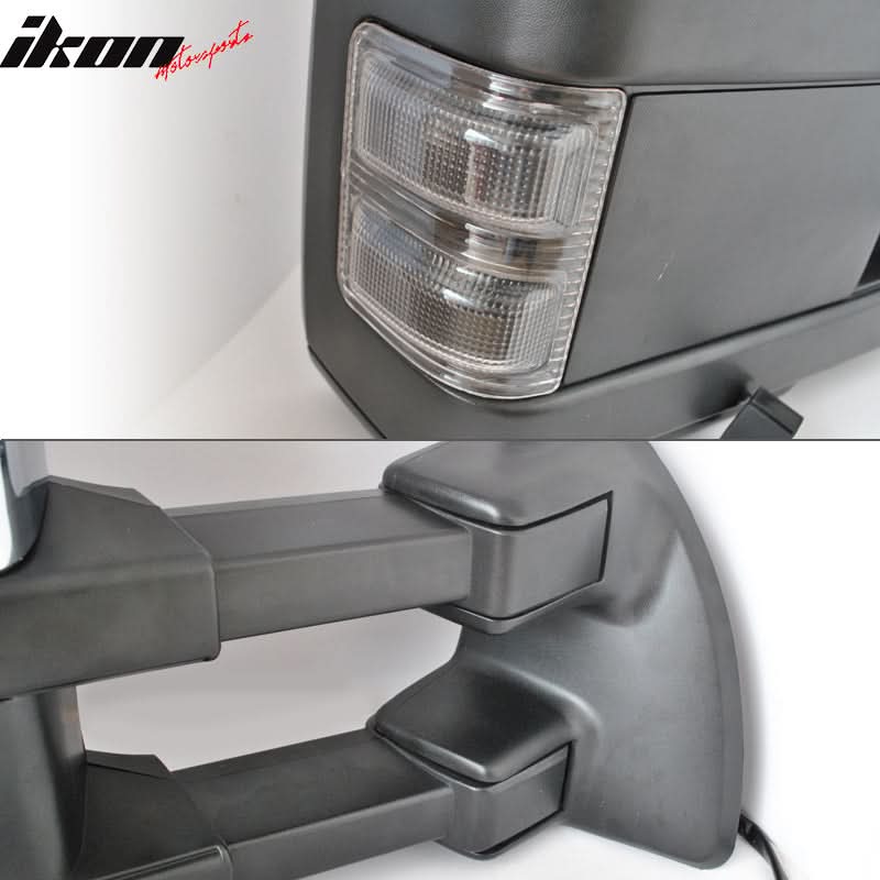 2008-2015 F250 F550 Towing Mirrors Power Heated Signal Arrow Lamp