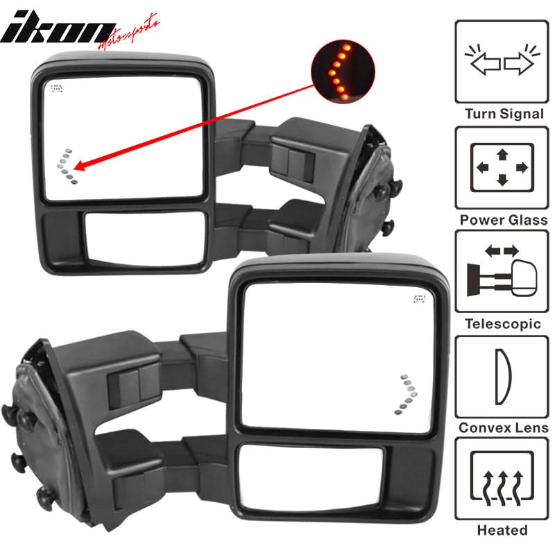 2003-2007Â F250 Side View Mirror Heated Turn Signal Light Arrow Lamp