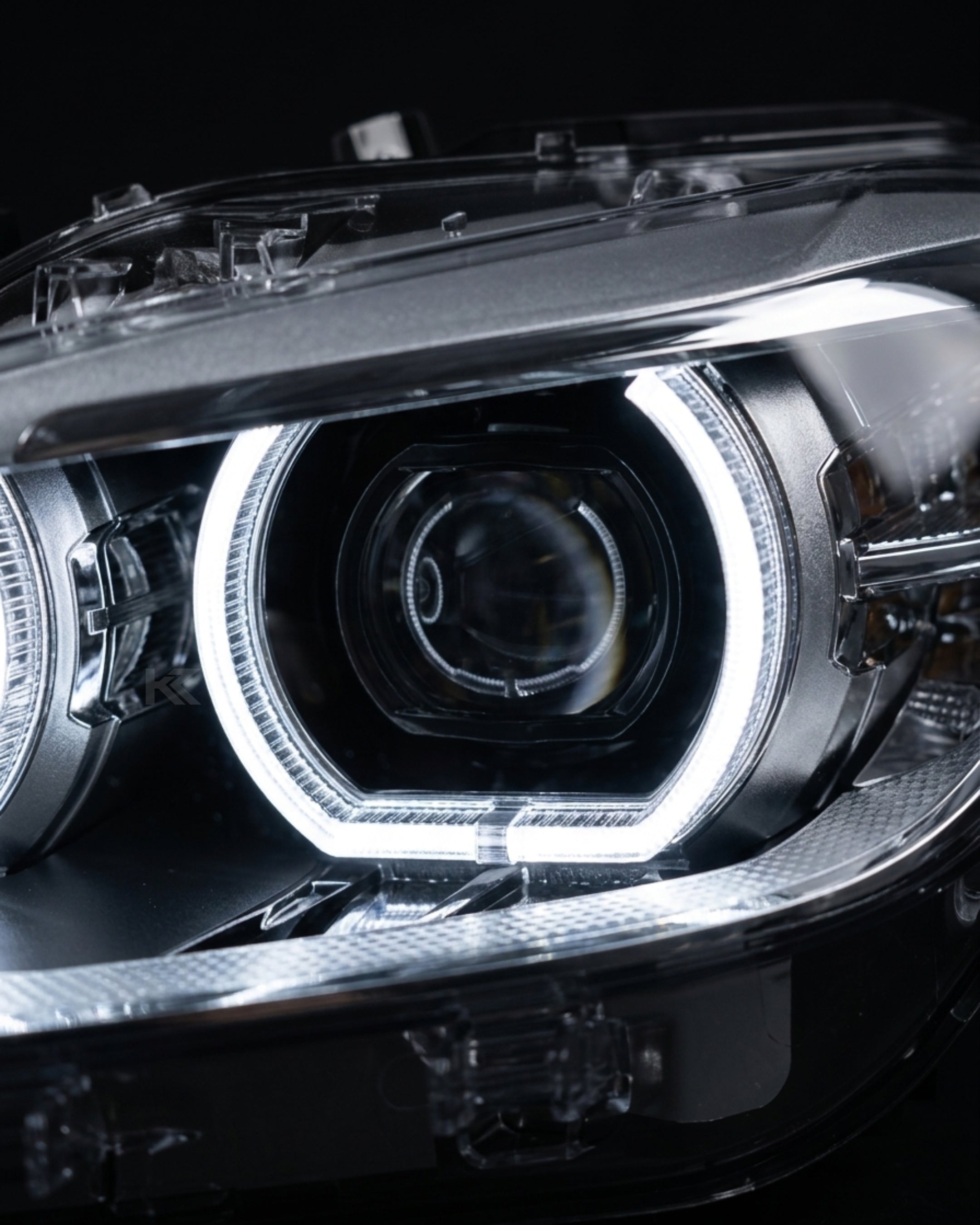 BMW 1 Series F20 / 118i Dual-Color (Yellow / White) LED Headlight Assembly with High / Low Beam 2015 - 2018
