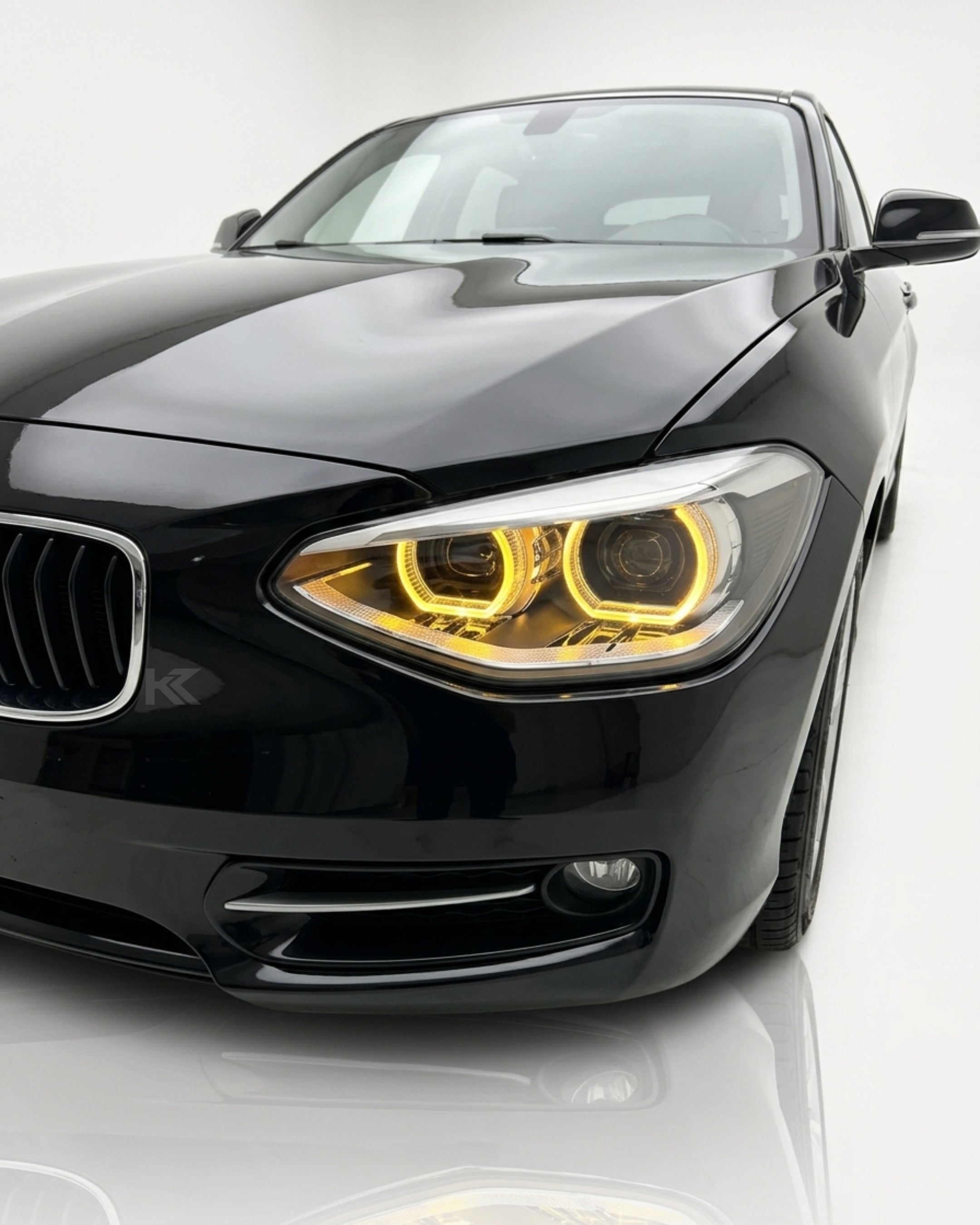 BMW 1 Series F20 / 118i Dual-Color (Yellow / White) LED Headlight Assembly with High / Low Beam 2015 - 2018