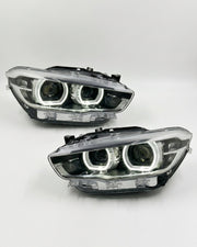 BMW 1 Series F20 / 118i Dual-Color (Yellow / White) LED Headlight Assembly with High / Low Beam 2015 - 2018
