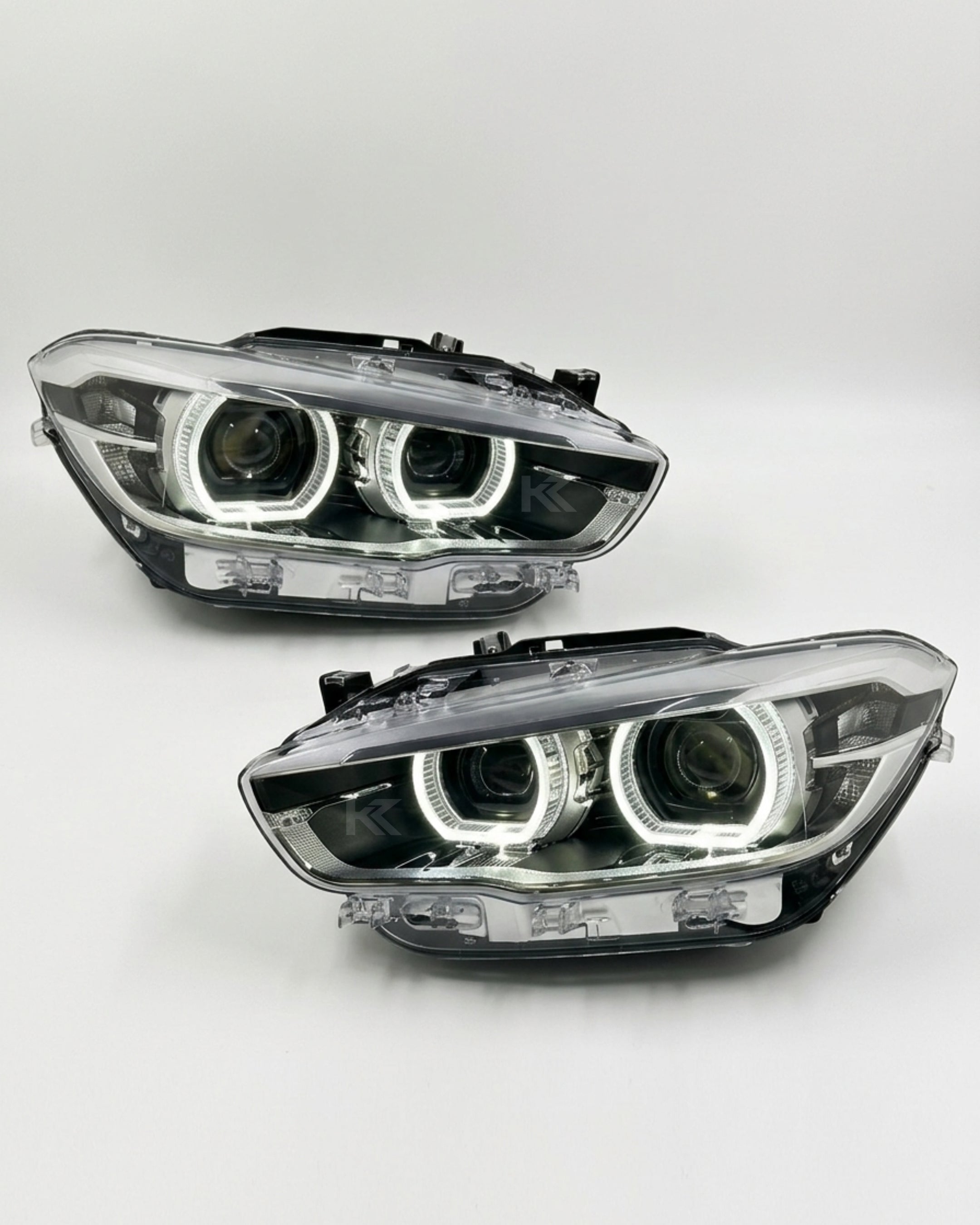 BMW 1 Series F20 / 118i Dual-Color (Yellow / White) LED Headlight Assembly with High / Low Beam 2015 - 2018