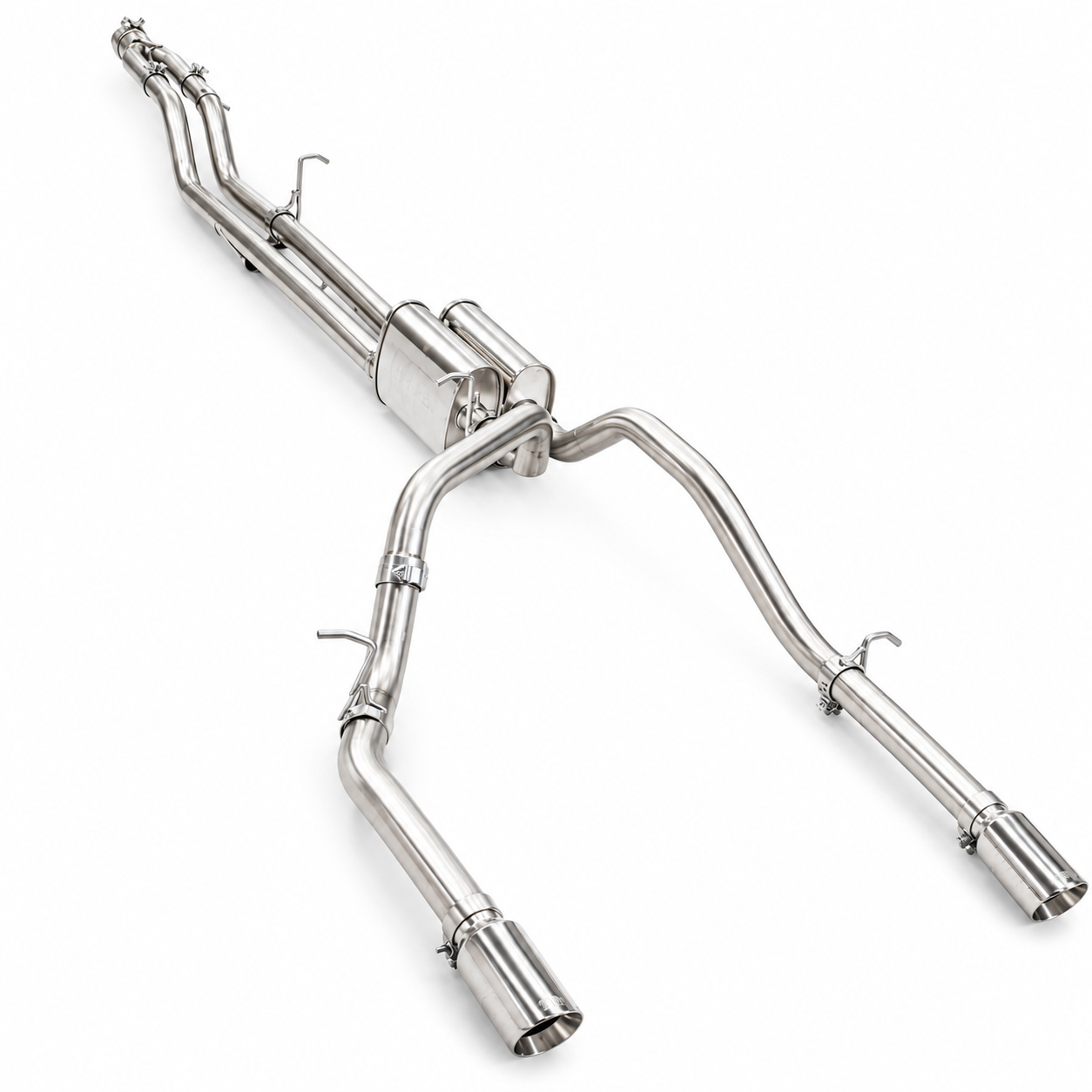 GMC/Chevy, 2007 - 2011, 6.0L Clamp/On - Truck Cat-Back Dual Exhaust Kits