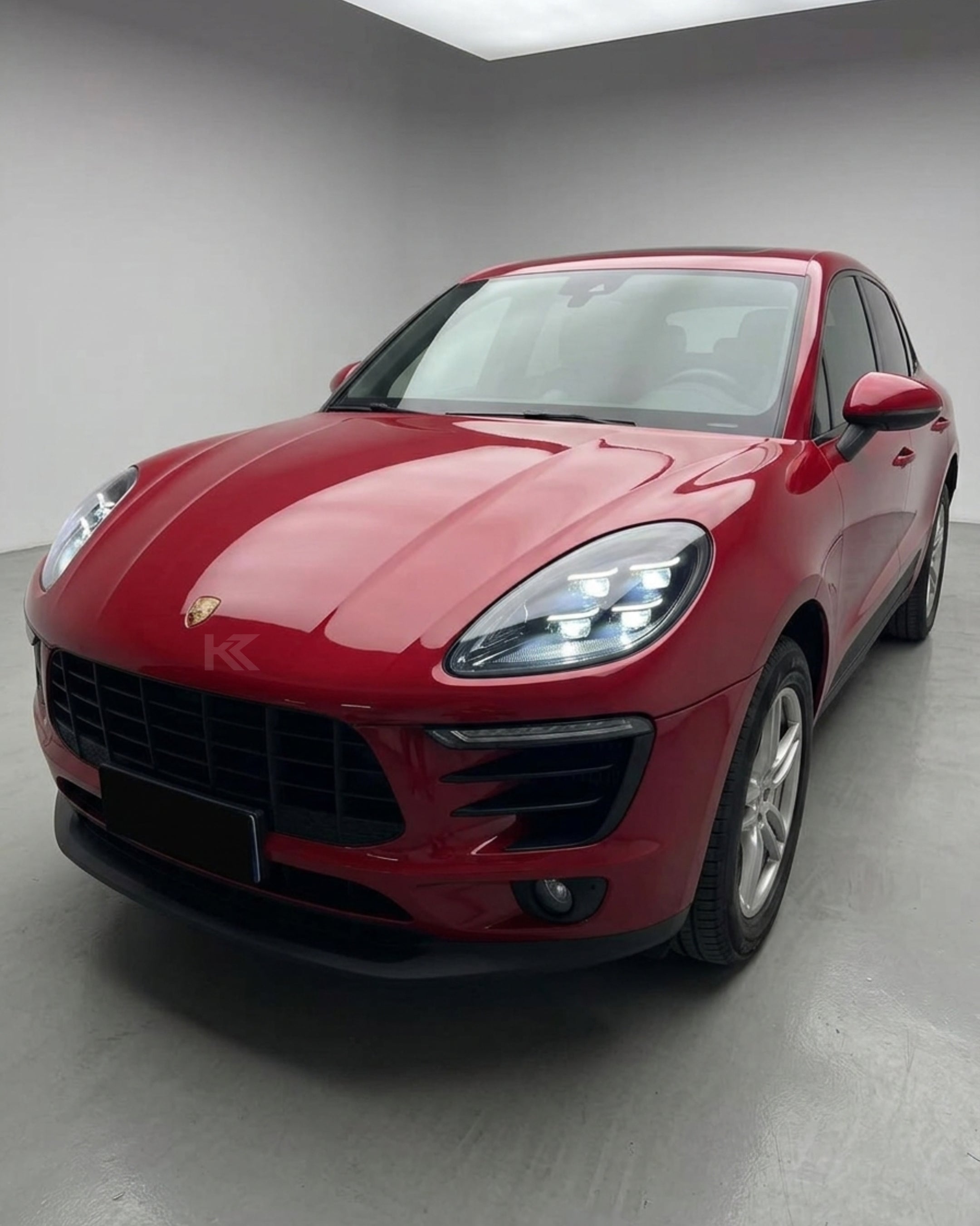 Porsche Macan 95B / 95B.1 LED Headlight Assembly with Daytime Running Lights 2014 - 2020 (Upgrade to 95B.3 Style / Replaces 96463190703)