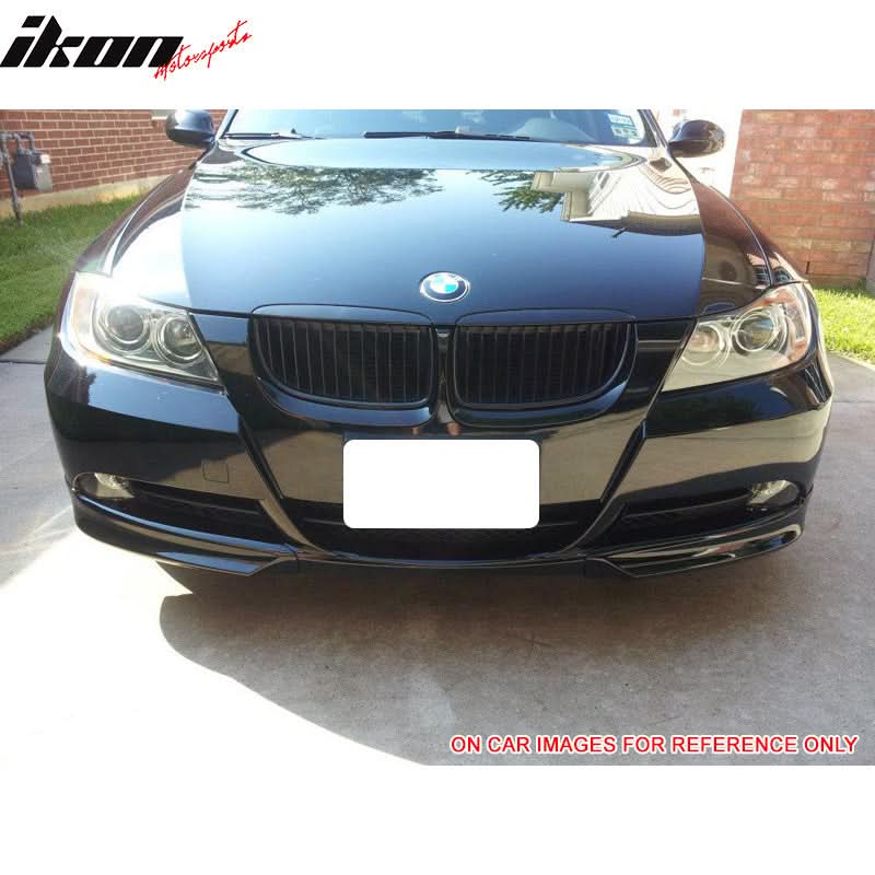2005-2008 BMW E90 3-Series Front Bumper Lip OE Style Spoiler Unpainted