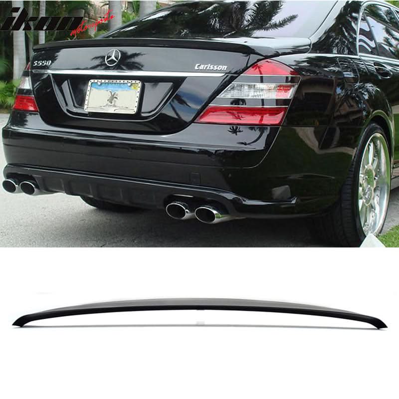 2007-2013Â Mercedes-Benz W221 S-Class AMG Style Unpainted Trunk Spoiler