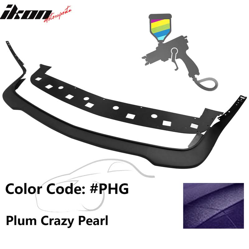 2015-2023 Dodge Challenger Hellcat Front Lip Spoiler Splitter PP