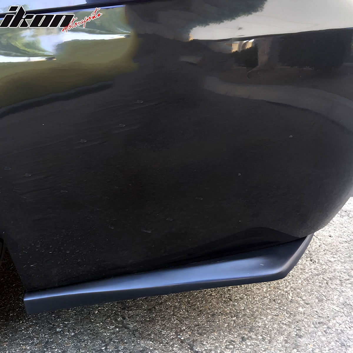2005-2008 BMW E90 3-Series DT Style Rear Lip Side Aprons Black PU