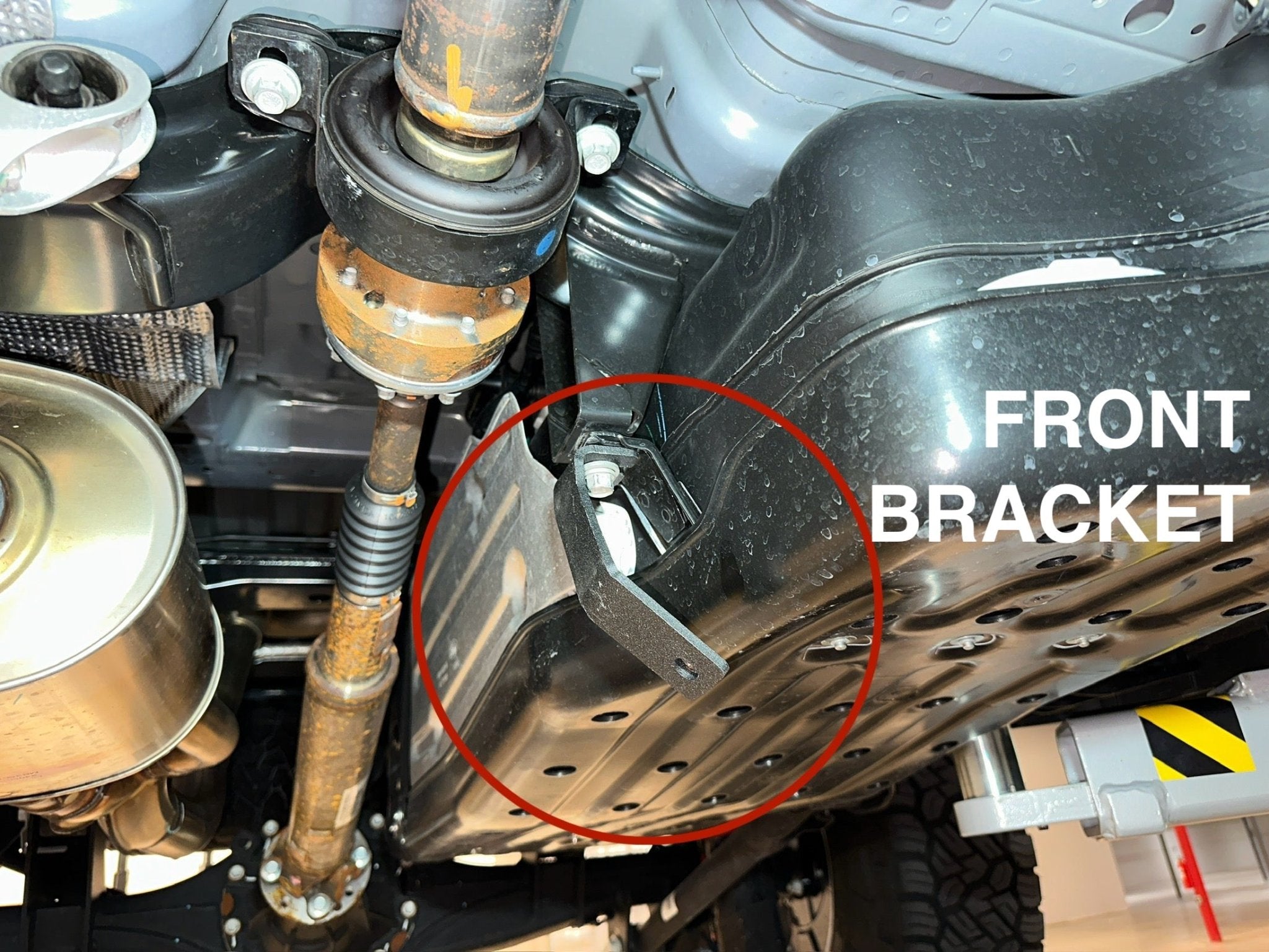 RIVAL Aluminum Gas Tank Skid Plate 2024-2025 Ford Ranger Raptor