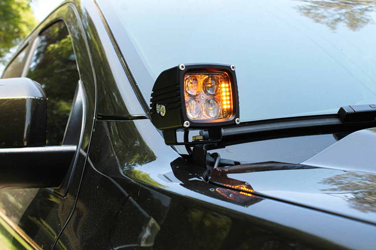 Ditch Lights Raptor Ranger 2024+ Ford Ranger Raptor Hood Mount/Ditch Lights – OMAC USA