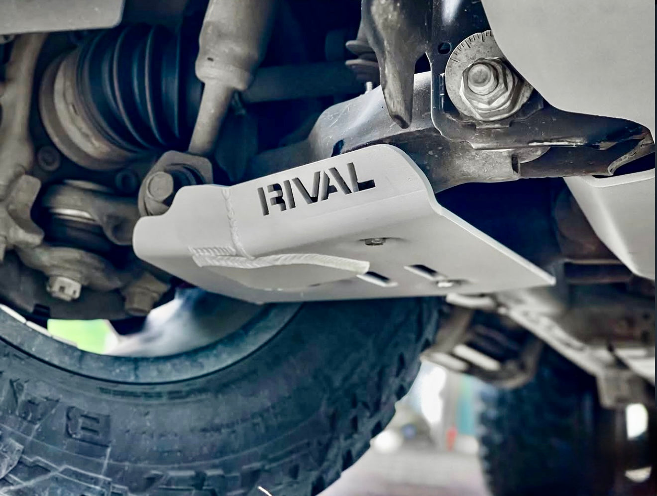 RIVAL Aluminum Lower Control Skid Plate 2024-2025 Toyota Land Cruiser 2024-2025 Lexus GX550 2025 Toyota 4Runner 6Gen