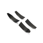 Carbon Fiber Front Bumper Canards Fins & Splitter Aprons for BMW G80 M3 G82 G83 M4 2021-2023