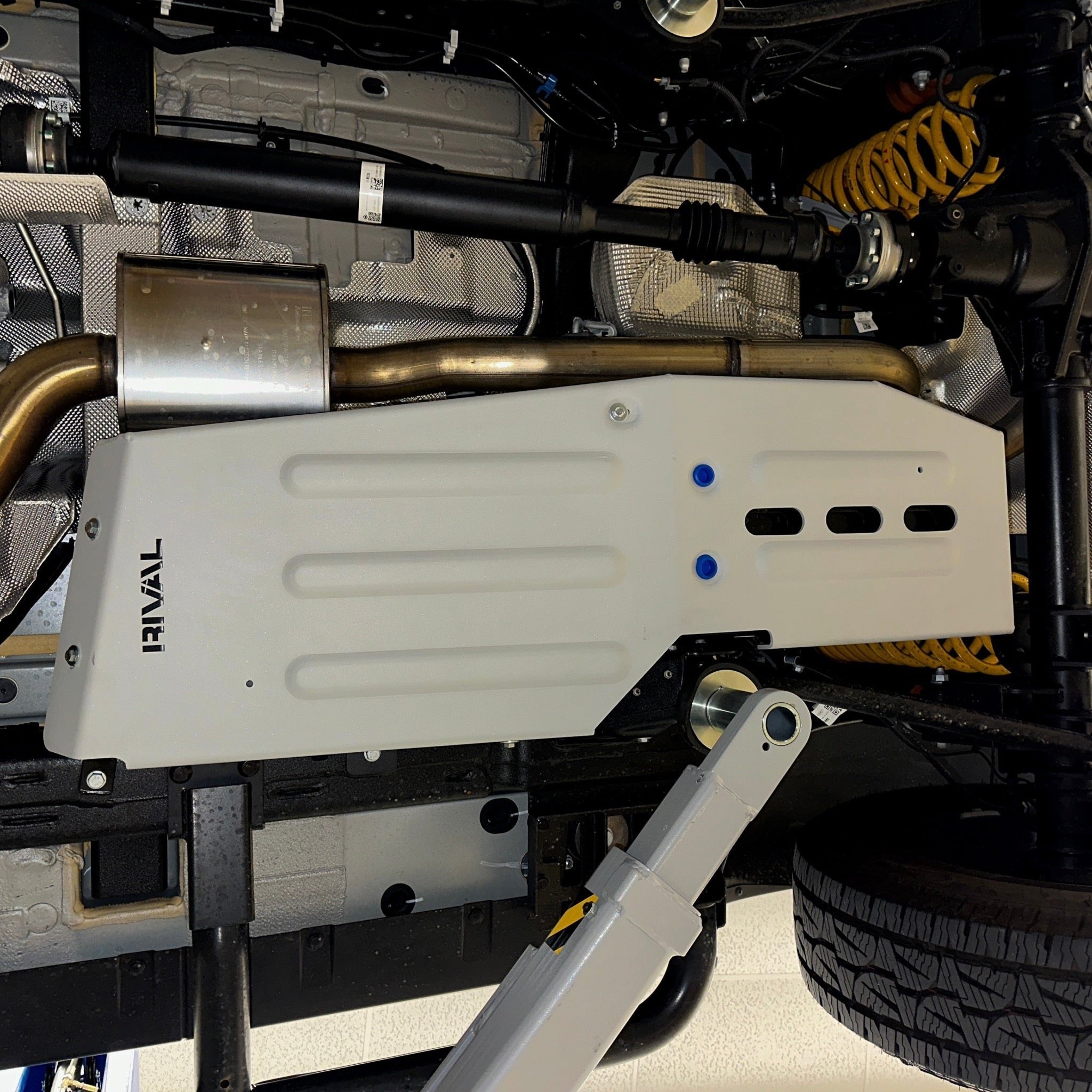 RIVAL Aluminum Gas Tank Skid Plate Ineos Grenadier | Ineos Quartermaster