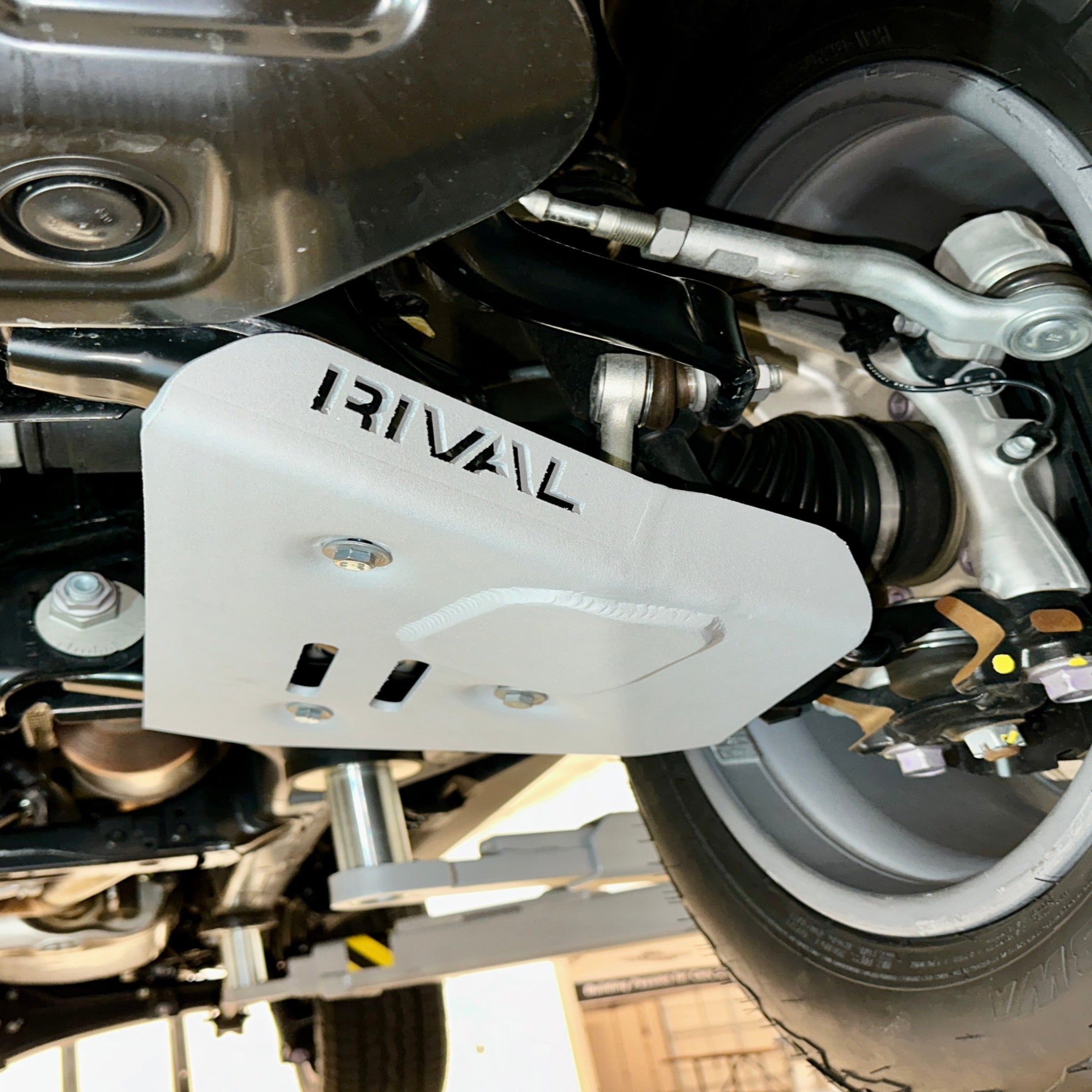 RIVAL Aluminum Lower Control Skid Plate 2024-2025 Toyota Land Cruiser 2024-2025 Lexus GX550 2025 Toyota 4Runner 6Gen