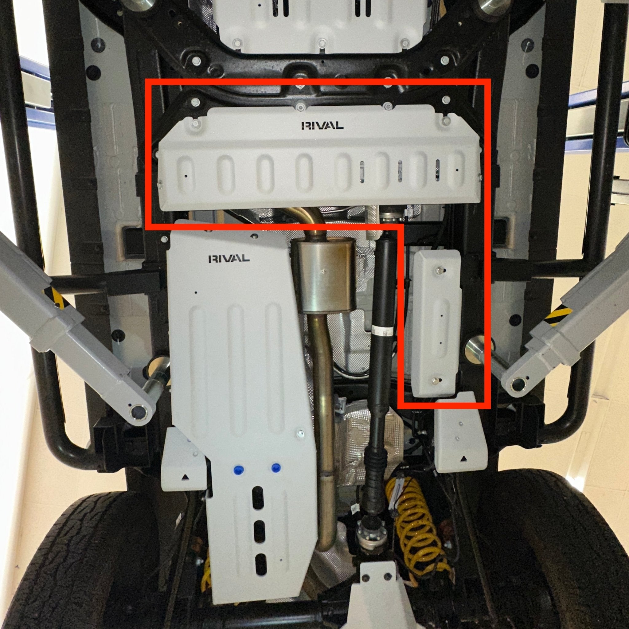RIVAL Gen2 Aluminum Transfer Case Skid Plate Ineos Grenadier | Ineos Quartermaster