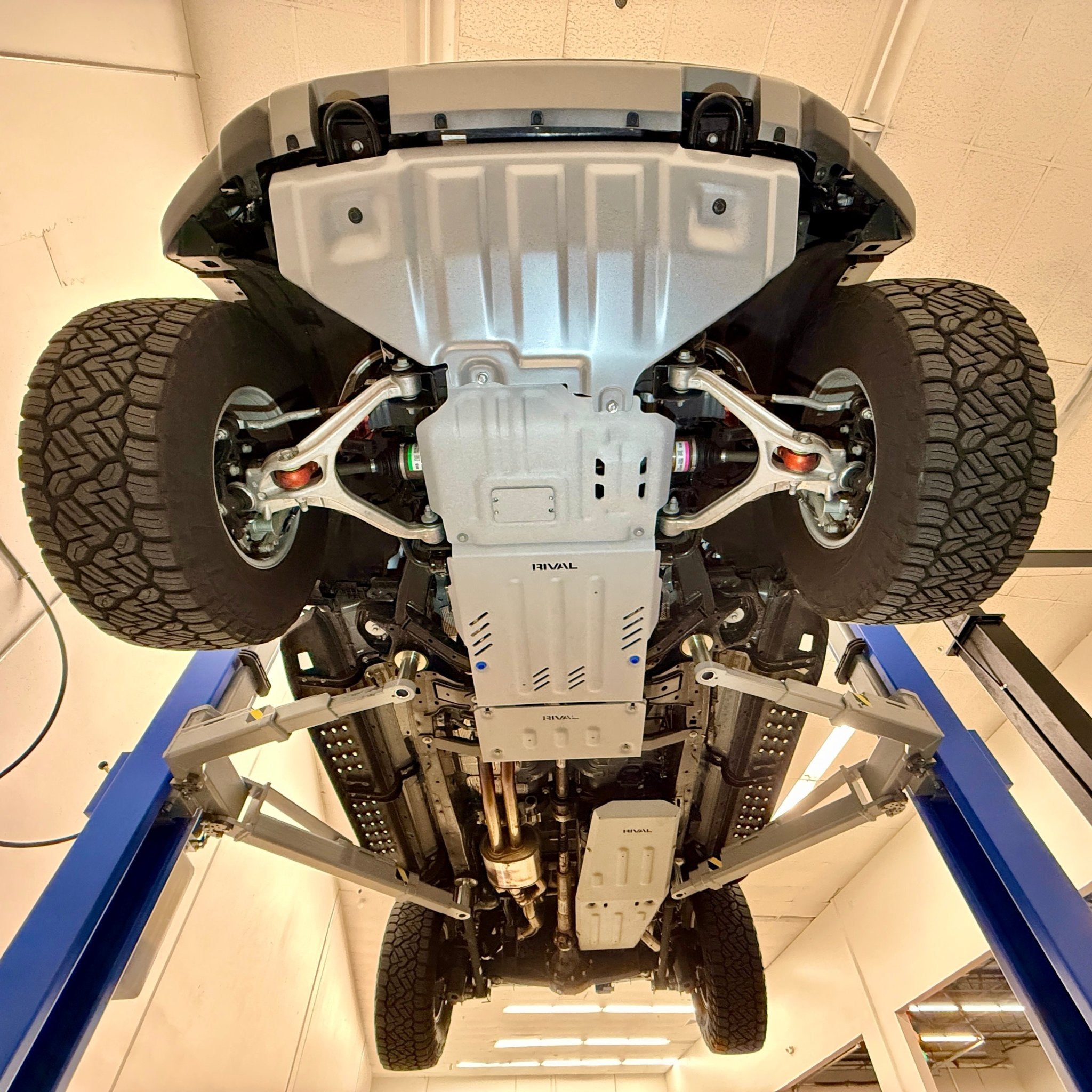 RIVAL Aluminum Transfer Case Skid Plate 2024-2025 Ford Ranger 2024-2025 Ford Ranger Raptor