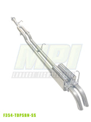 Ford, 2017-2026, 6.2L, 6.8L, 7.3L - MPI Bullnoze Exhaust Series
