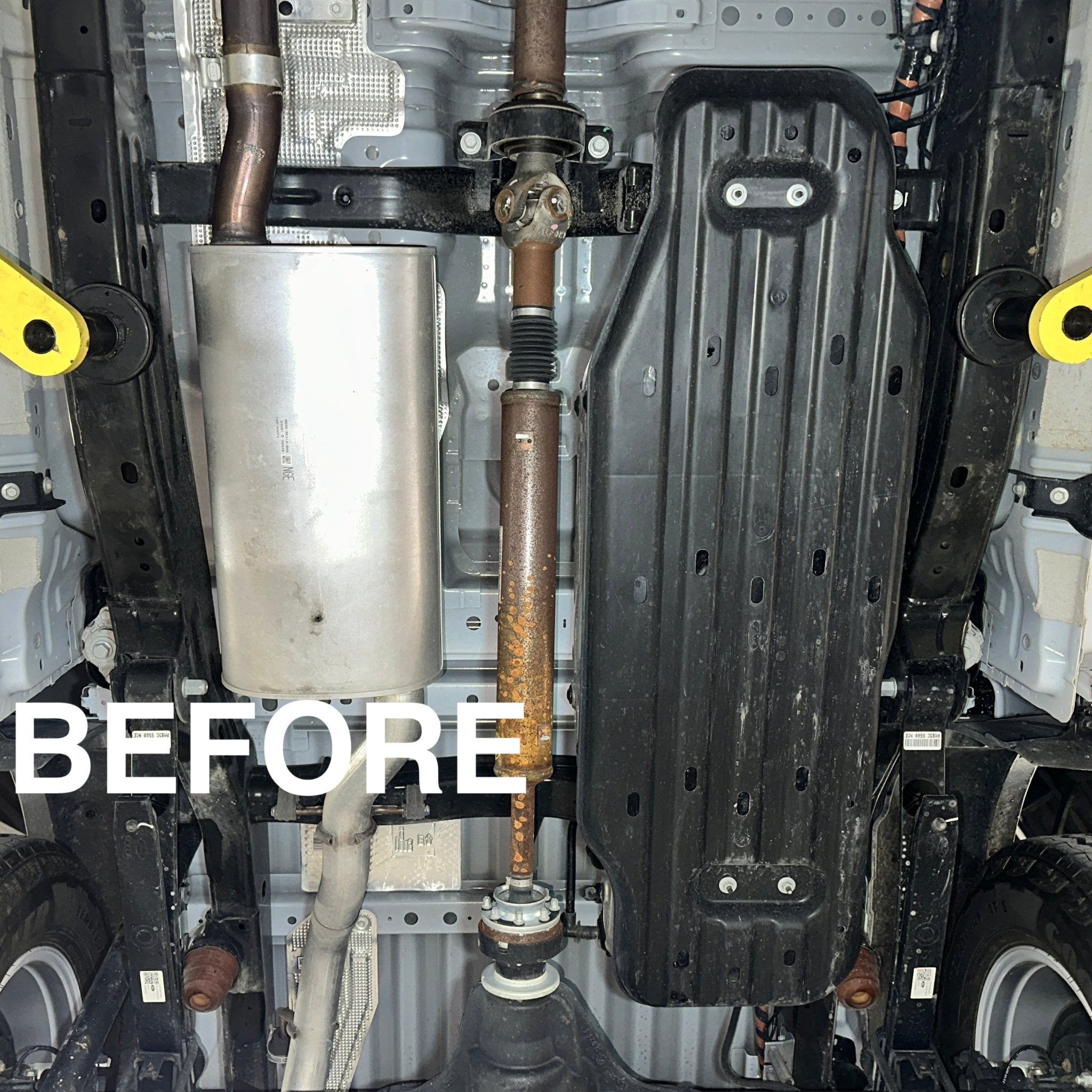 RIVAL Aluminum Gas Tank Skid Plate 2024-2025 Ford Ranger including FX4